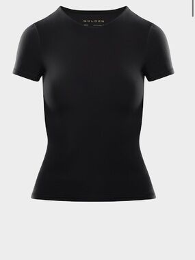 Aritzia Black Butter Tee